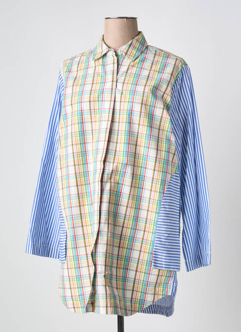 Tunique manches longues bleu V.DE.VINSTER pour femme