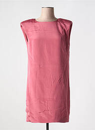 Robe courte manches courtes manches courtes rose KARMA KOMA femme