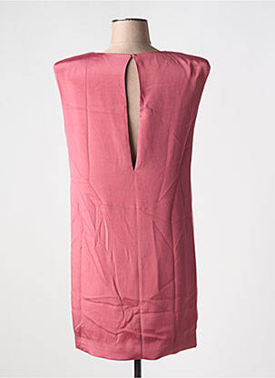 Robe courte manches courtes manches courtes rose KARMA KOMA femme