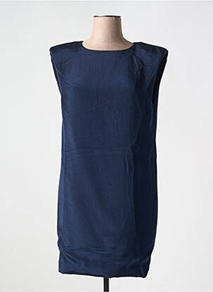 Robe courte sans manche sans manche bleu KARMA KOMA femme