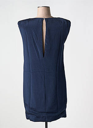 Robe courte sans manche sans manche bleu KARMA KOMA femme