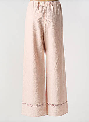 Pantalon droit stretch taille normale rose MAISON LABICHE femme