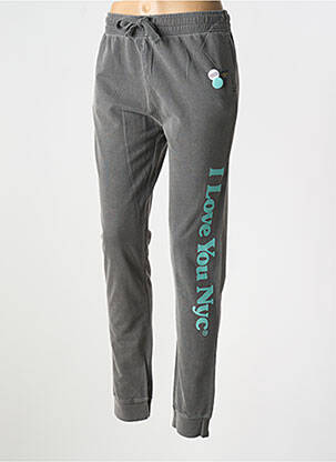 Jogging slim taille normale gris NEWTONE femme