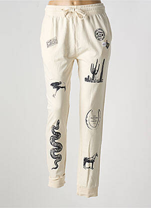 Jogging slim taille normale beige NEWTONE femme