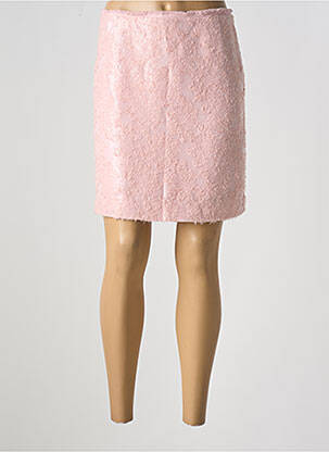 Jupe courte coupe droite rose DOROTHEE SCHUMACHER femme