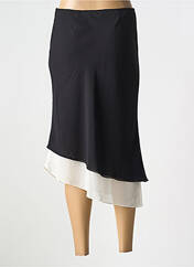 Jupe mi-longue noir ROTATE pour femme seconde vue