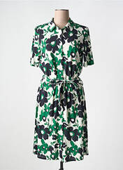 Robe mi-longue vert MAJESTIC FILATURES pour femme seconde vue