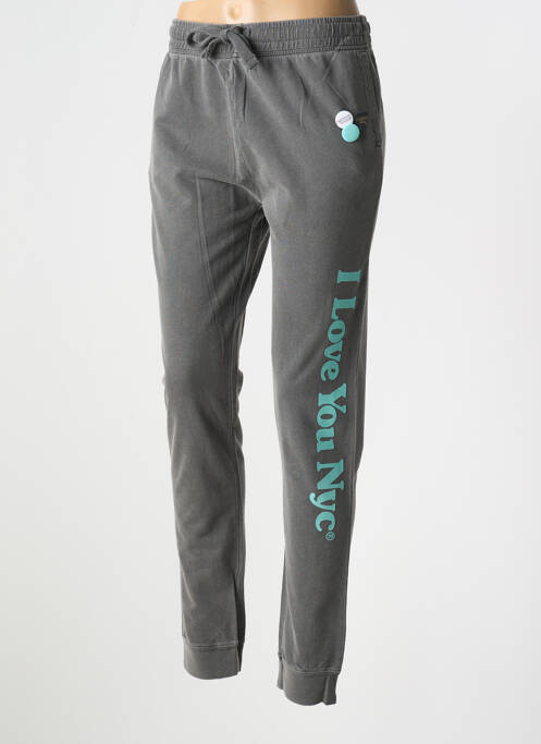 Jogging slim taille normale gris NEWTONE femme