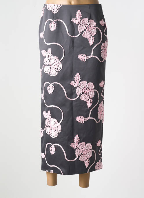 Jupe longue noir ROTATE pour femme