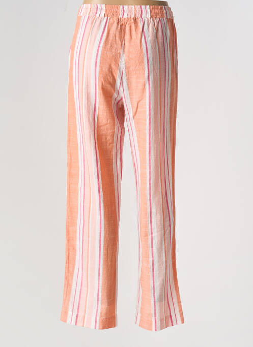 Pantalon droit orange CHARLIE JOE pour femme