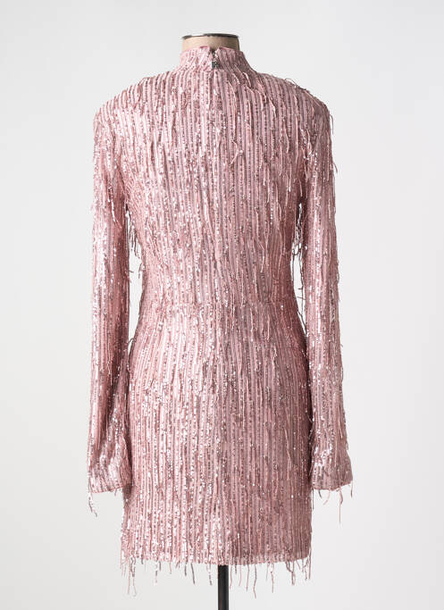 Robe courte rose ROTATE pour femme