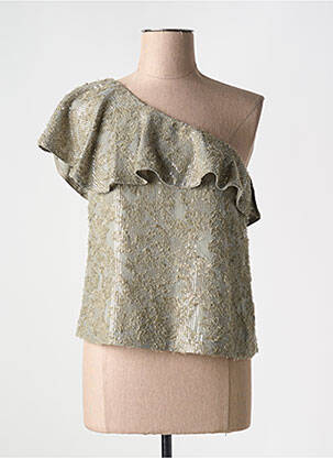 Top manches courtes manches courtes vert DOROTHEE SCHUMACHER femme