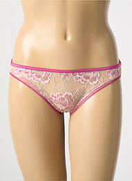 Culotte tissage dentelle rose LA NOUVELLE femme
