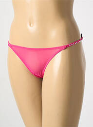 Culotte légère et transparente rose LOVE STORIES femme