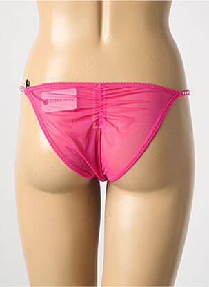 Culotte légère et transparente rose LOVE STORIES femme