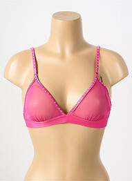 Soutien-gorge sans armature haut soutien-gorge emboitant rose LOVE STORIES femme