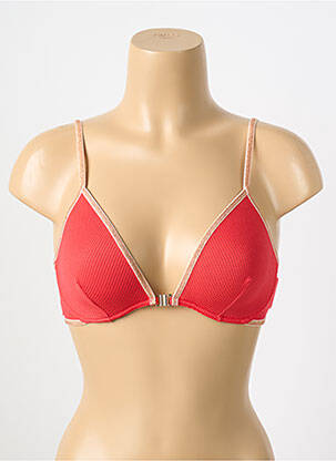 Soutien-gorge sans armature haut soutien-gorge emboitant rouge LA NOUVELLE femme