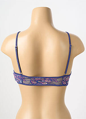 Soutien-gorge sans armature haut triangles violet LA NOUVELLE femme