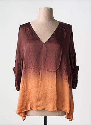 Blouse marron NOUS ANTWERP pour femme