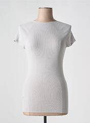 T-shirt gris ATTIC AND BARN pour femme seconde vue
