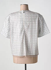 T-shirt gris ROTATE pour femme seconde vue