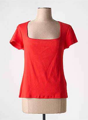 T-shirt rouge ROUJE pour femme