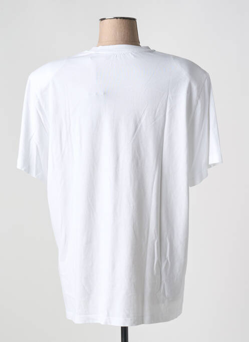 T-shirt col rond manches courtes blanc ROTATE femme