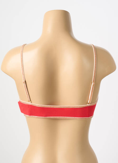 Soutien-gorge sans armature haut soutien-gorge emboitant rouge LA NOUVELLE femme