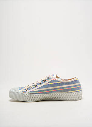 Baskets semelle amovible talon plat jusqu'à 3cm bleu ARNACOEUR femme