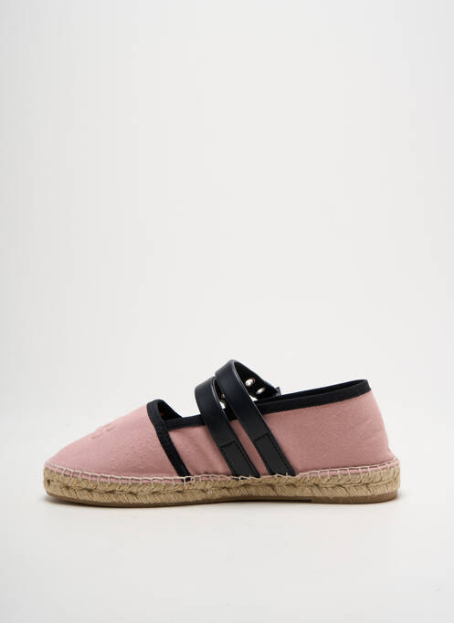 Espadrilles rose GANNI pour femme