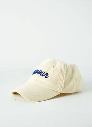 Casquette jaune MAISON LABICHE pour femme