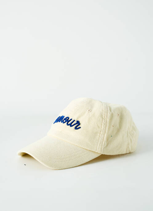 Casquette jaune MAISON LABICHE pour femme