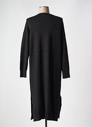 Robe pull stretch manches longues noir ZILCH femme