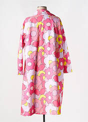 Manteau long rose STUDIO pour femme seconde vue