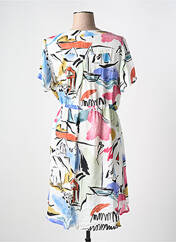 Robe mi-longue blanc AN II VITO pour femme seconde vue