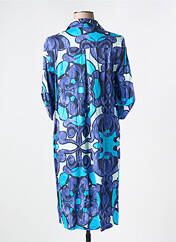 Robe mi-longue bleu AN II VITO pour femme seconde vue