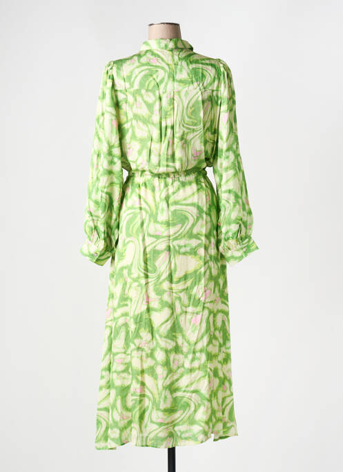 Robe longue vert ESQUALO pour femme