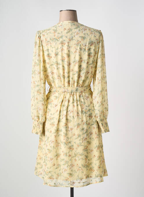 Robe mi-longue jaune ESQUALO pour femme