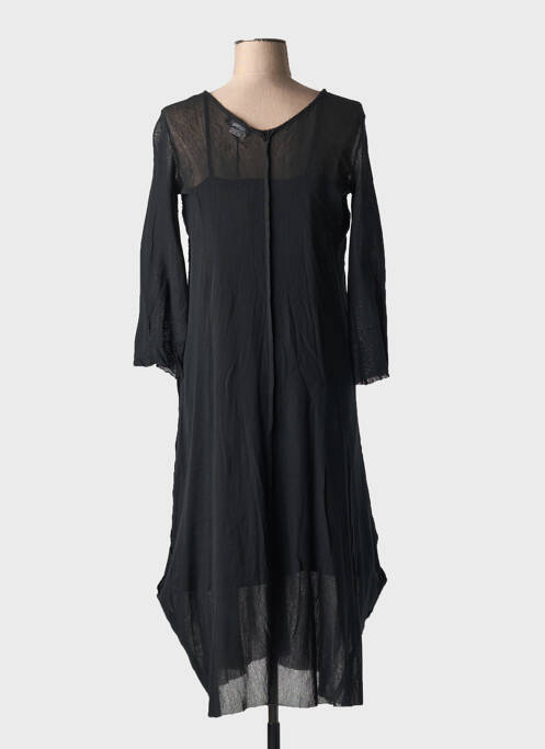 Robe mi-longue noir KEDZIOREK femme
