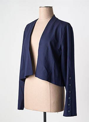 Veste casual coupe cintrée bleu MASAI femme