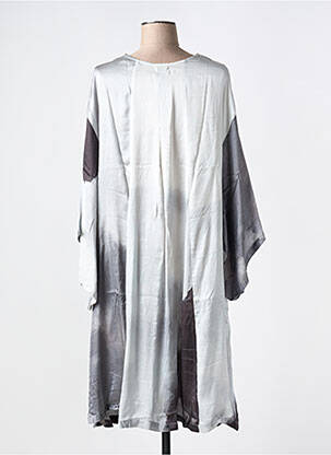 Déshabillé manches longues gris POUNOU femme
