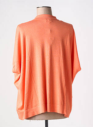 Gilet manches courtes coupe droite orange ZILCH femme