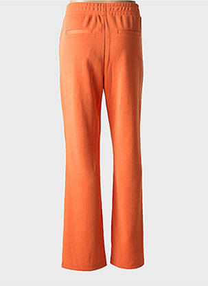 Pantalon droit stretch taille normale orange ESQUALO femme
