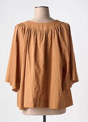 Blouse marron MAT. pour femme seconde vue