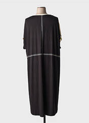 Robe mi-longue noir MAT. pour femme seconde vue
