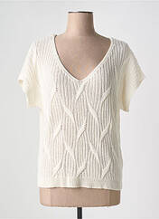 T-shirt beige ESQUALO pour femme seconde vue