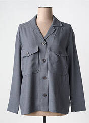 Veste casual gris NICE THINGS pour femme seconde vue