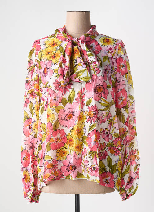 Blouse rose TRAFFIC PEOPLE pour femme