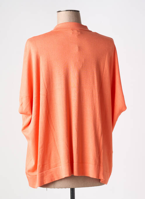 Gilet manches courtes orange ZILCH pour femme