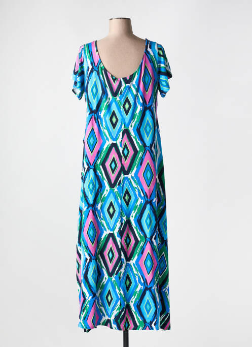 Robe longue bleu AN II VITO pour femme